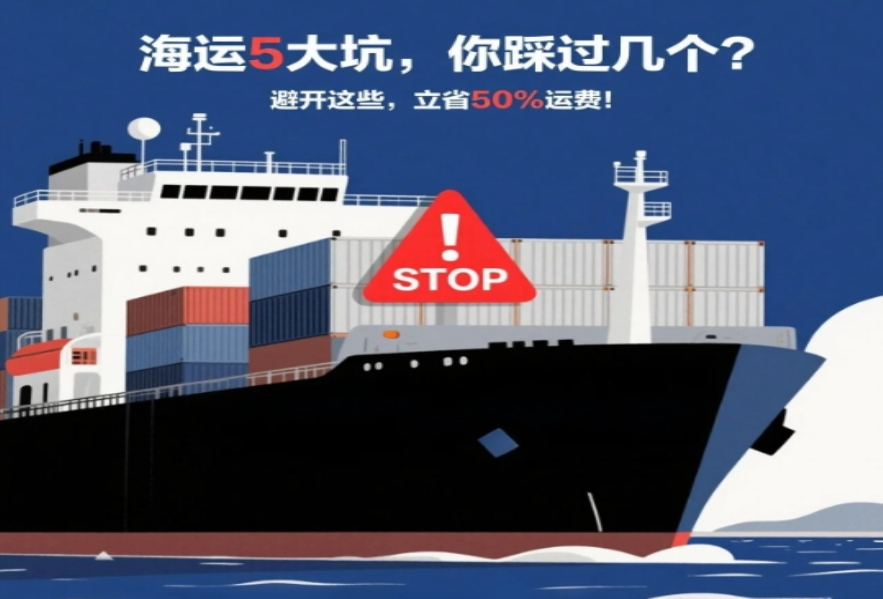 海運進出口避坑指南：5個常見錯誤讓你多花50%運費！