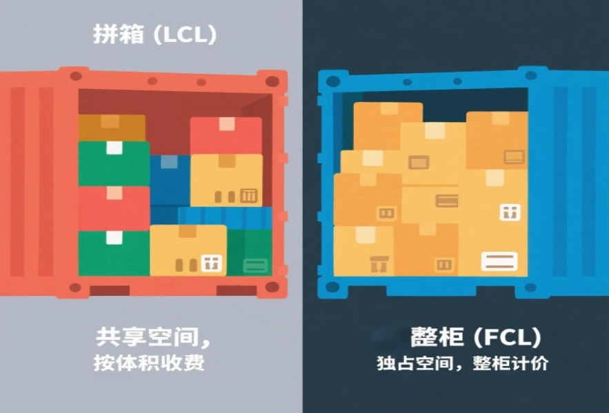 海運拼箱 vs 整柜：出口東南亞怎么選更省錢？