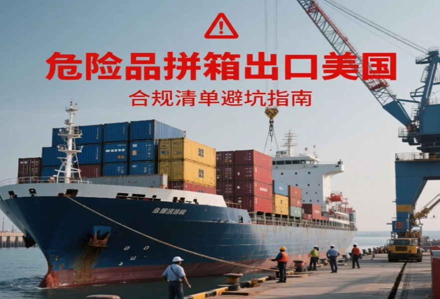 危險品拼箱出口美國？這份合規清單一定要知道！